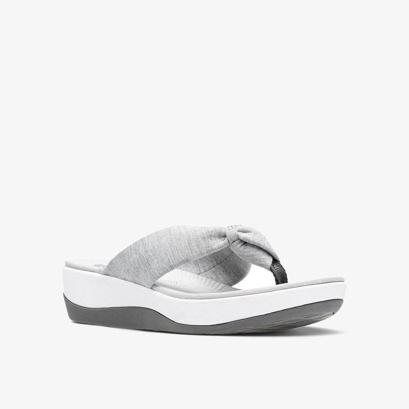 Grey Fabric Clarks Arla Glison | CLKS-84710