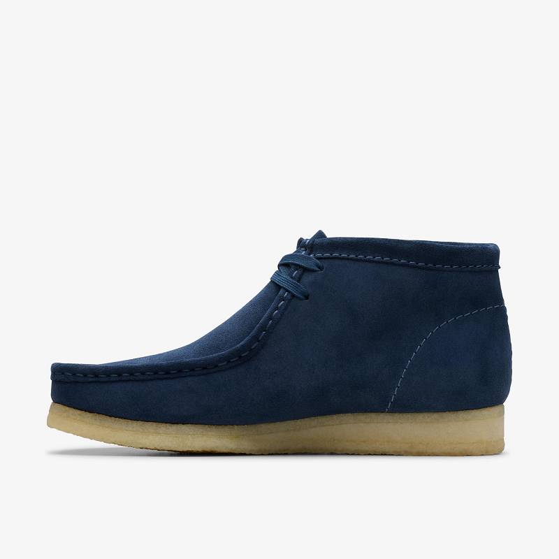 Ink Suede Clarks Wallabee Boot | CLKS-84589