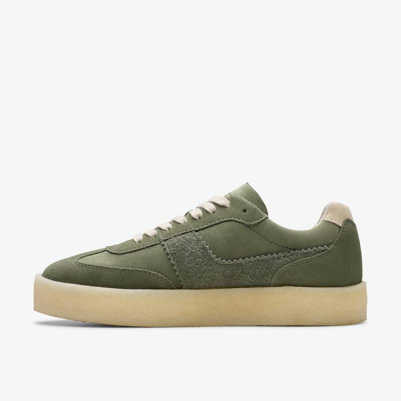 Khaki/Green Combination Clarks Tor 80 | CLKS-85156