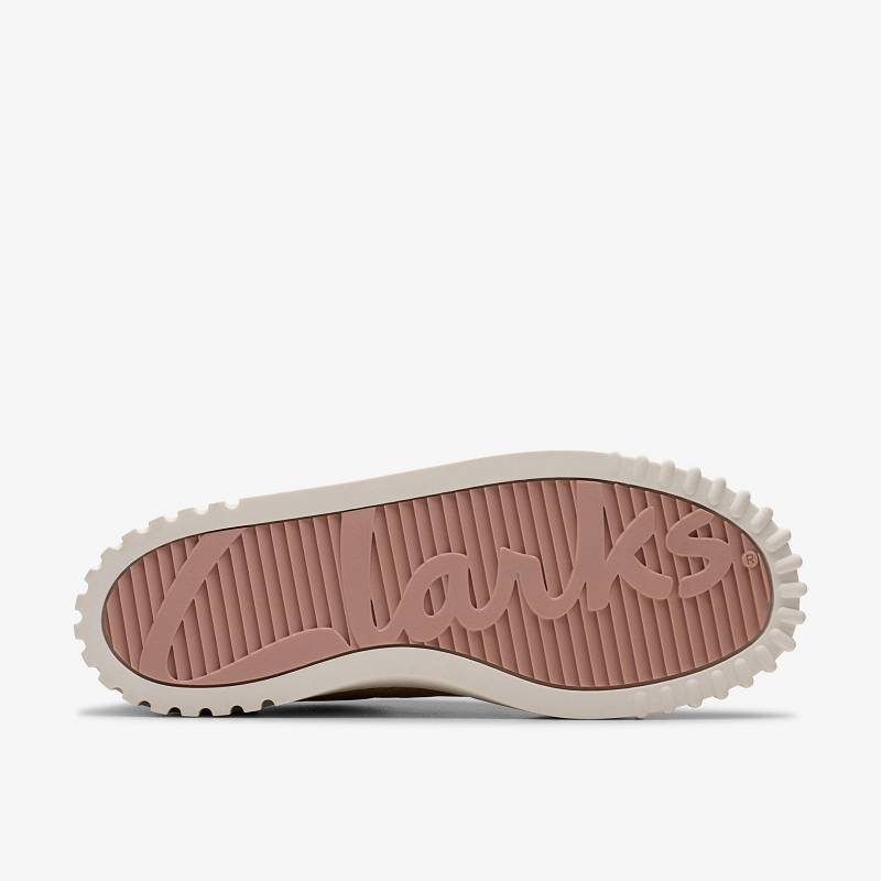 Light Pink Leather Clarks Mayhill Bay | CLKS-85179