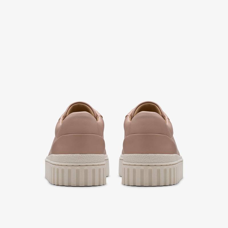 Light Pink Leather Clarks Mayhill Bay | CLKS-85179