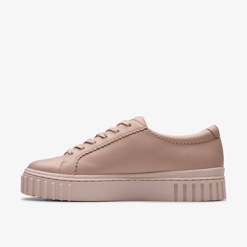 Light Pink Leather Clarks Mayhill Walk | CLKS-85150