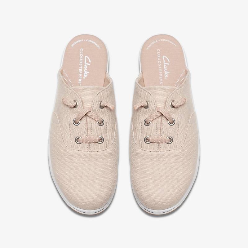 Light Sand Clarks Breeze Clara | CLKS-84894