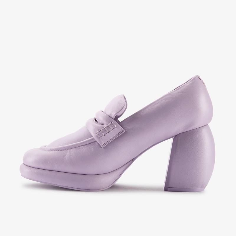 Lilac Leather Clarks Martine Rose Womens Loafer 1 | CLKS-85273