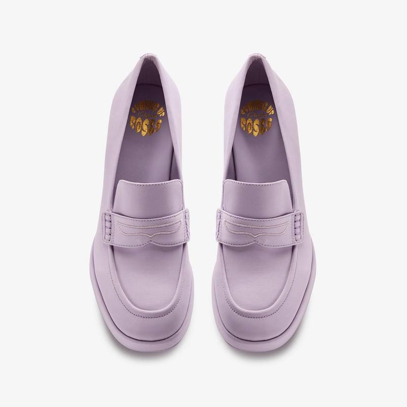 Lilac Textile Clarks Martine Rose Womens Loafer 2 | CLKS-85270