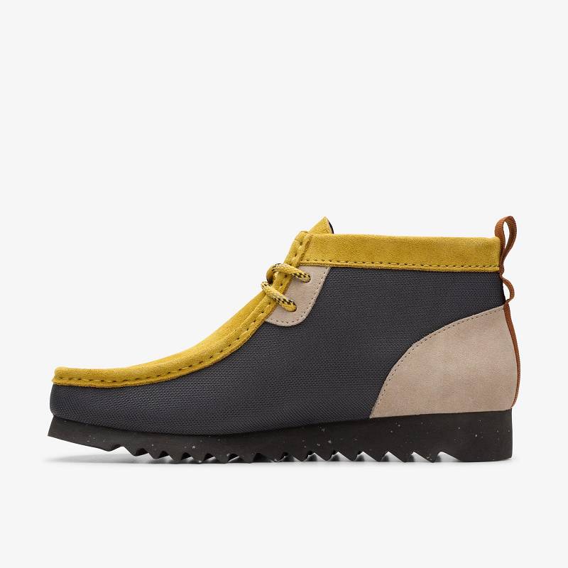 Lime Combination Clarks Wallabee 2 FTRE | CLKS-84585