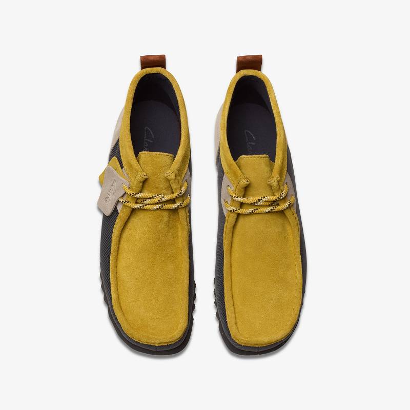 Lime Combination Clarks Wallabee 2 FTRE | CLKS-84585