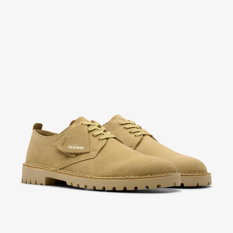 Maple Suede Clarks Desert Rock Lo | CLKS-84339