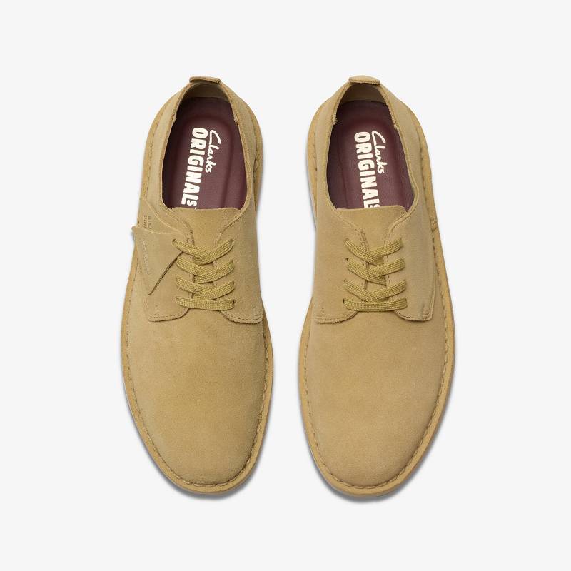 Maple Suede Clarks Desert Rock Lo | CLKS-84339