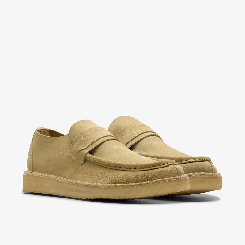 Maple Suede Clarks Nomad Loafer | CLKS-84269