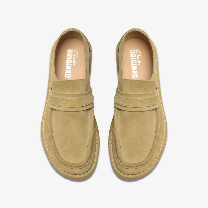 Maple Suede Clarks Nomad Loafer | CLKS-84269