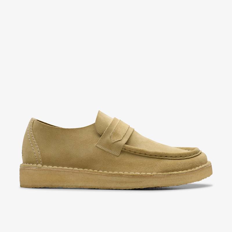 Maple Suede Clarks Nomad Loafer | CLKS-84269