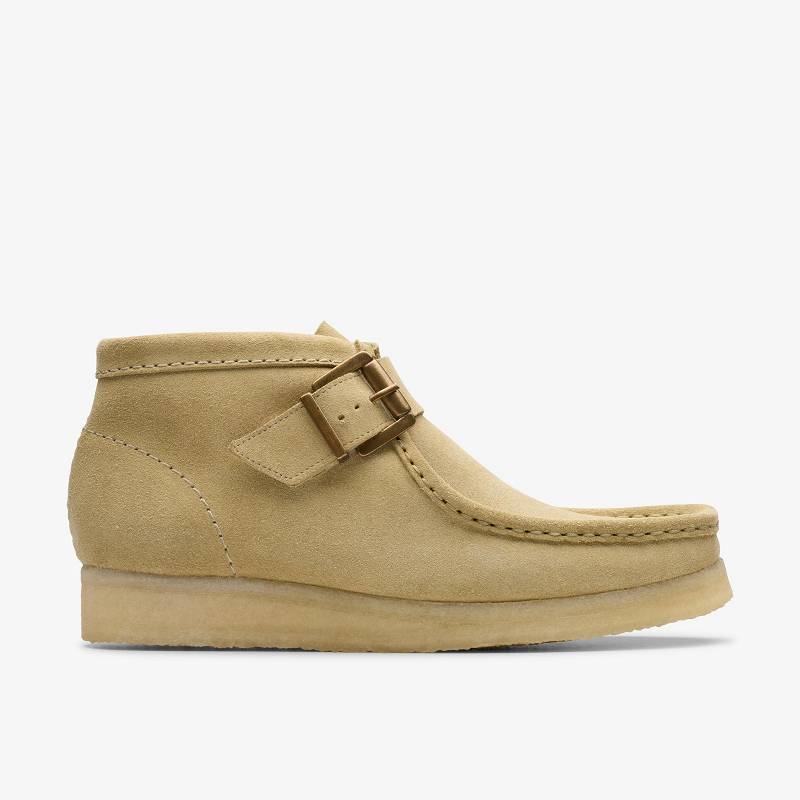 Maple Suede Clarks Walla Boot Buckle | CLKS-85609