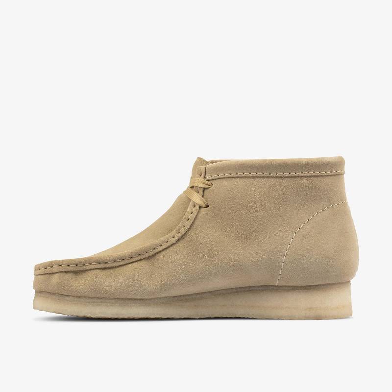 Maple Suede Clarks Wallabee Boot | CLKS-84559