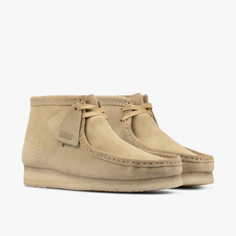 Maple Suede Clarks Wallabee Boot | CLKS-84488