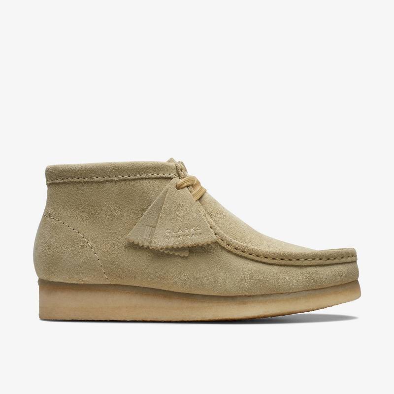 Maple Suede Clarks Wallabee Boot | CLKS-85555