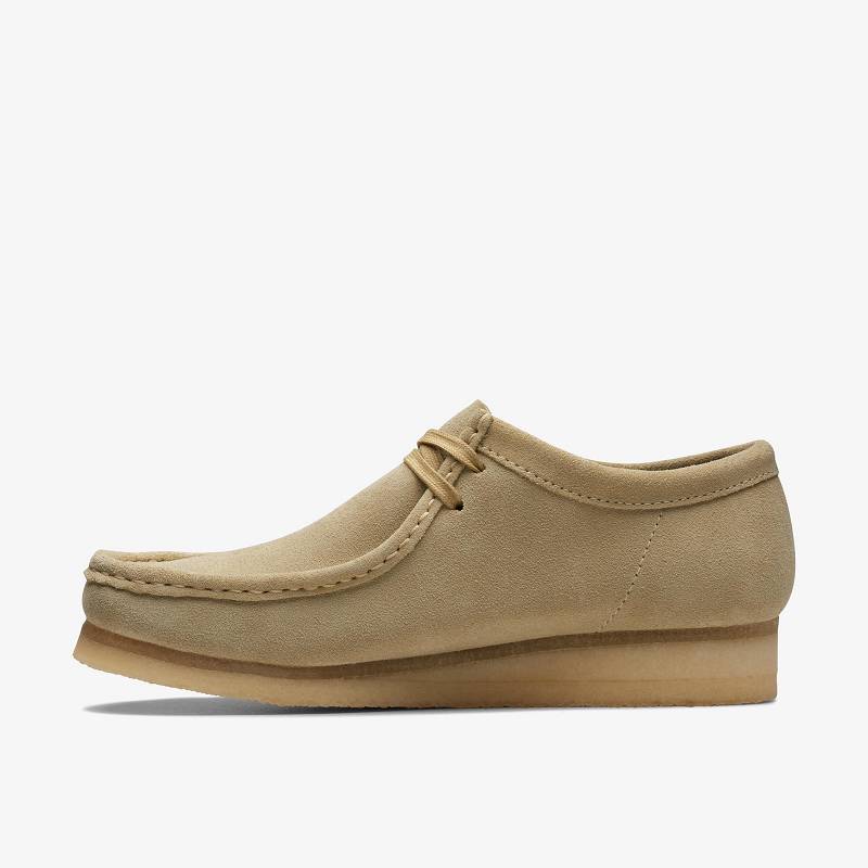 Maple Suede Clarks Wallabee | CLKS-84494