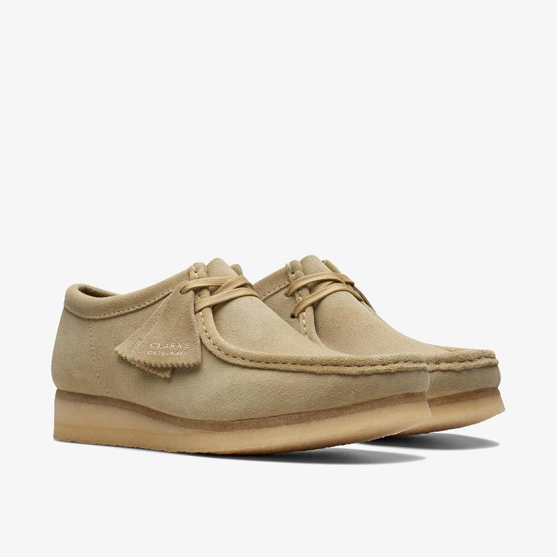 Maple Suede Clarks Wallabee | CLKS-84494