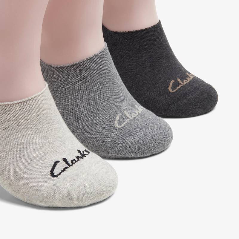 Multicolour Clarks 3 Pack Liners Sock | CLKS-84188