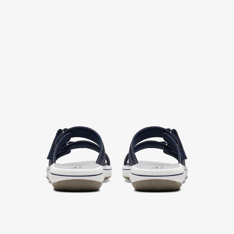 Navy Clarks Breeze Piper | CLKS-84921