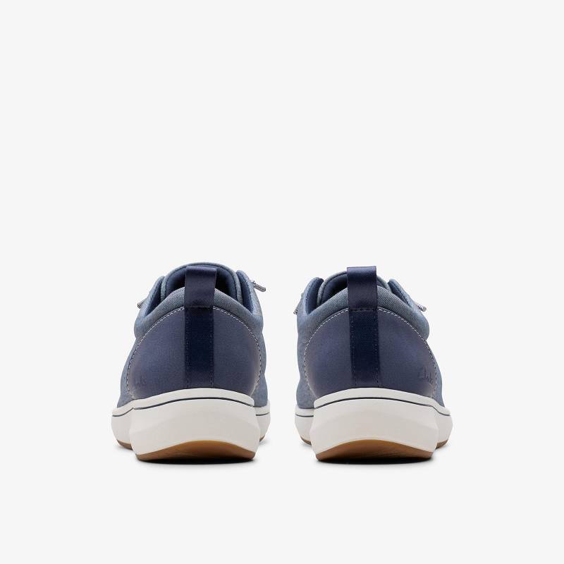 Navy Clarks Breeze Sky Lace | CLKS-84851