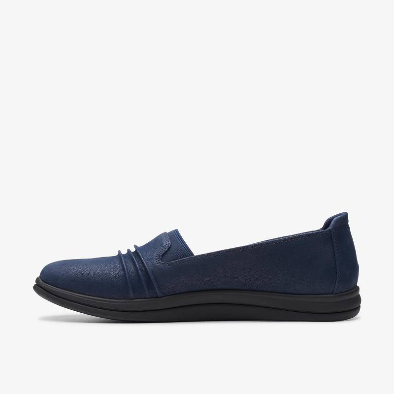 Navy Clarks Breeze Sol | CLKS-84802