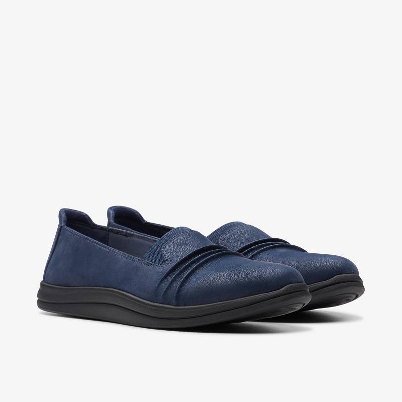 Navy Clarks Breeze Sol | CLKS-84802