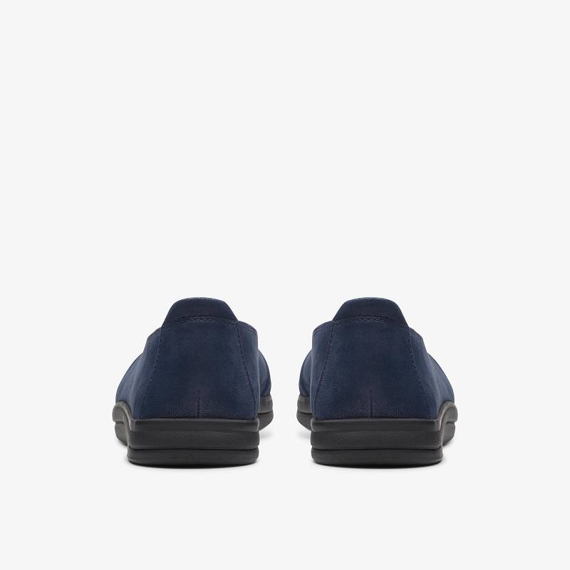 Navy Clarks Breeze Sol | CLKS-84802