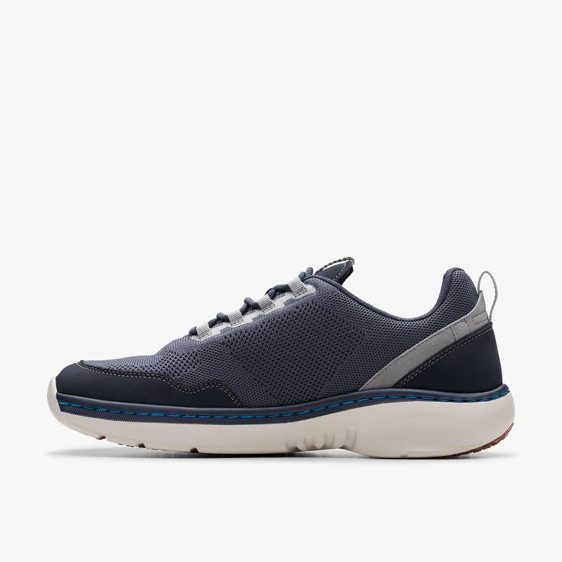 Navy Combination Clarks Pro Knit | CLKS-84245