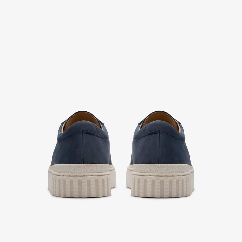 Navy Nubuck Clarks Mayhill Walk | CLKS-84694