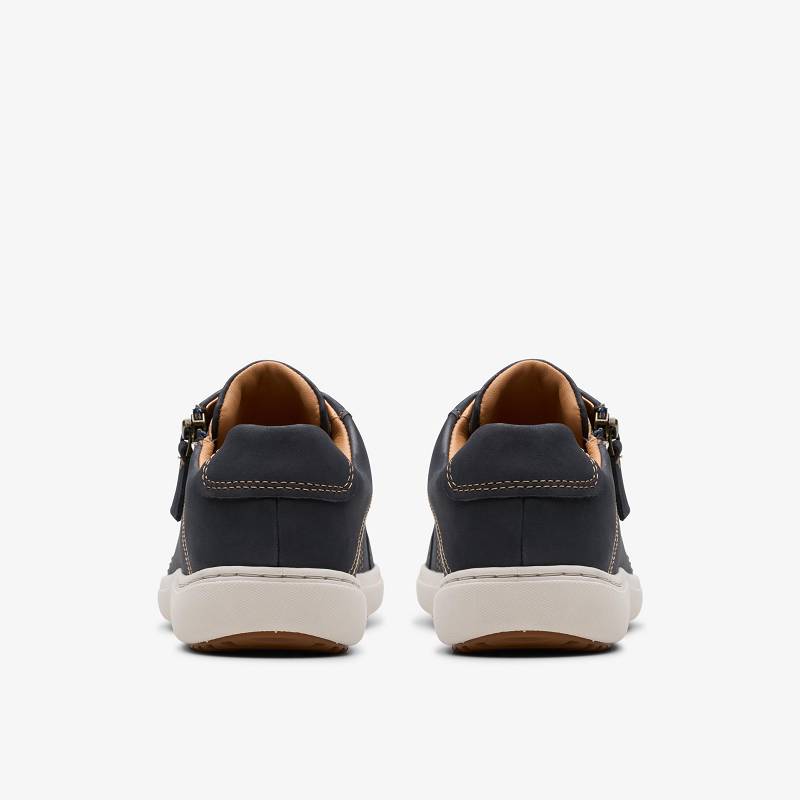 Navy Nubuck Clarks Nalle Lace | CLKS-85175