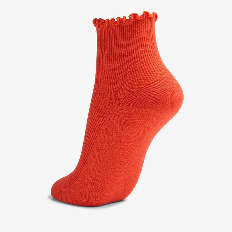 Orange Clarks Rosewelt Crew Sock | CLKS-84665