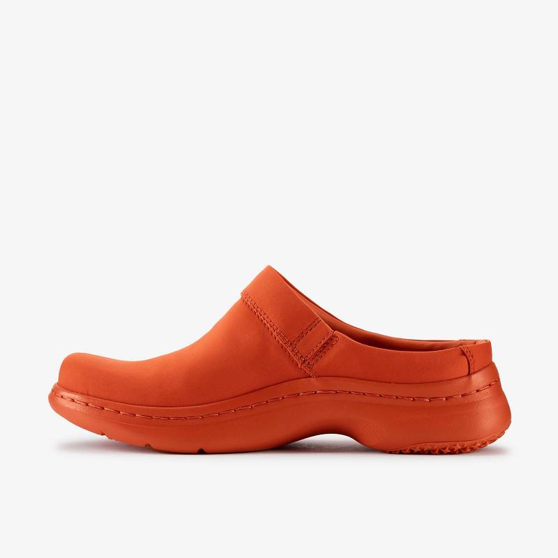 Orange Textile Clarks Martine Rose Womens Clog 2 | CLKS-84756