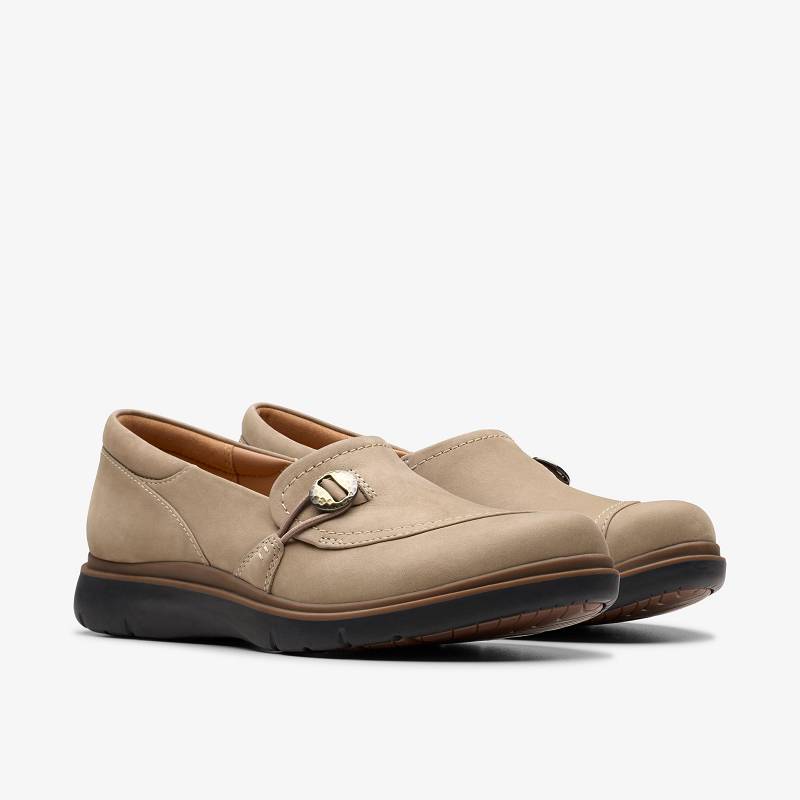 Pebble Nubuck Clarks Certina Ease | CLKS-85304