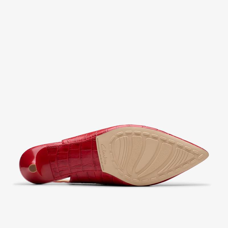 Red Interest Clarks Adela Sling | CLKS-85051