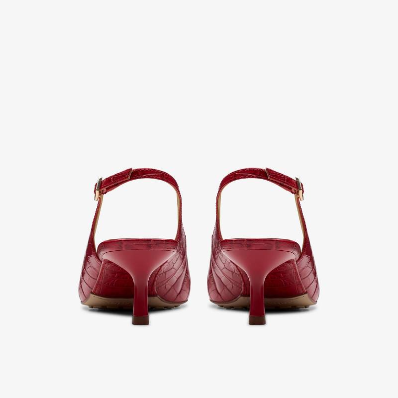 Red Interest Clarks Adela Sling | CLKS-85051