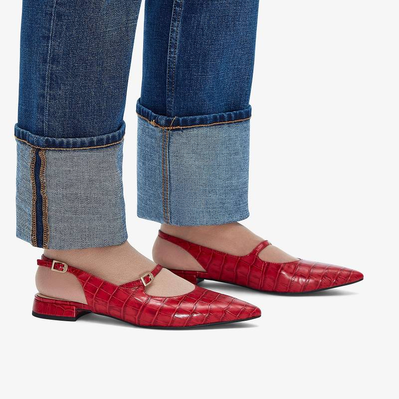 Red Interest Clarks Sensa15 Shine | CLKS-85293