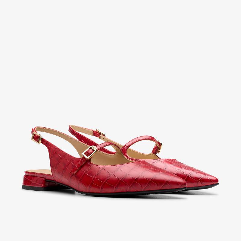 Red Interest Clarks Sensa15 Shine | CLKS-85293