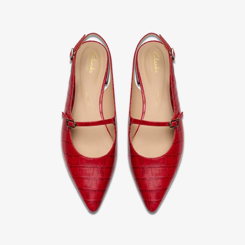 Red Interest Clarks Sensa15 Shine | CLKS-85293