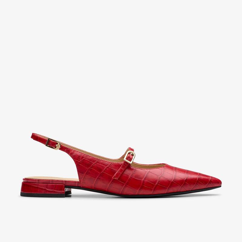 Red Interest Clarks Sensa15 Shine | CLKS-85293