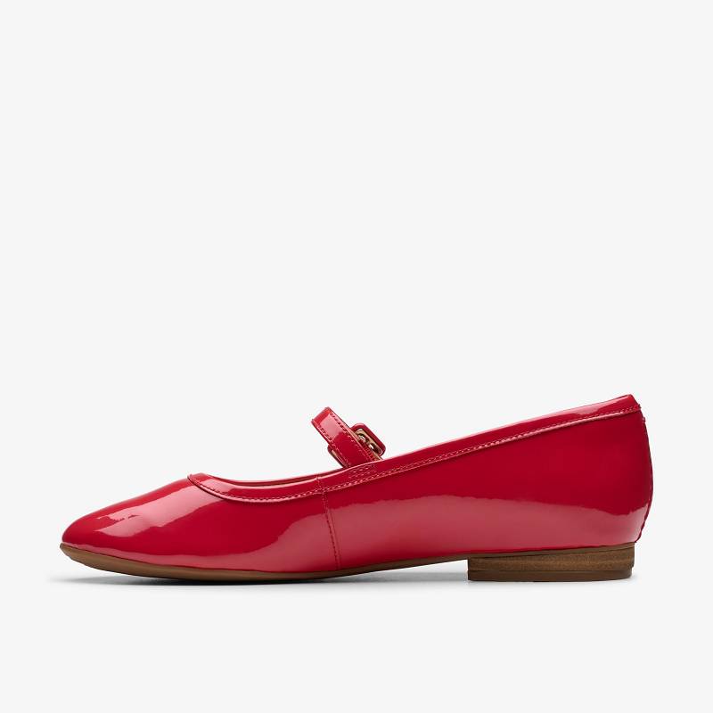 Red Patent Clarks Fawna Sky | CLKS-85007