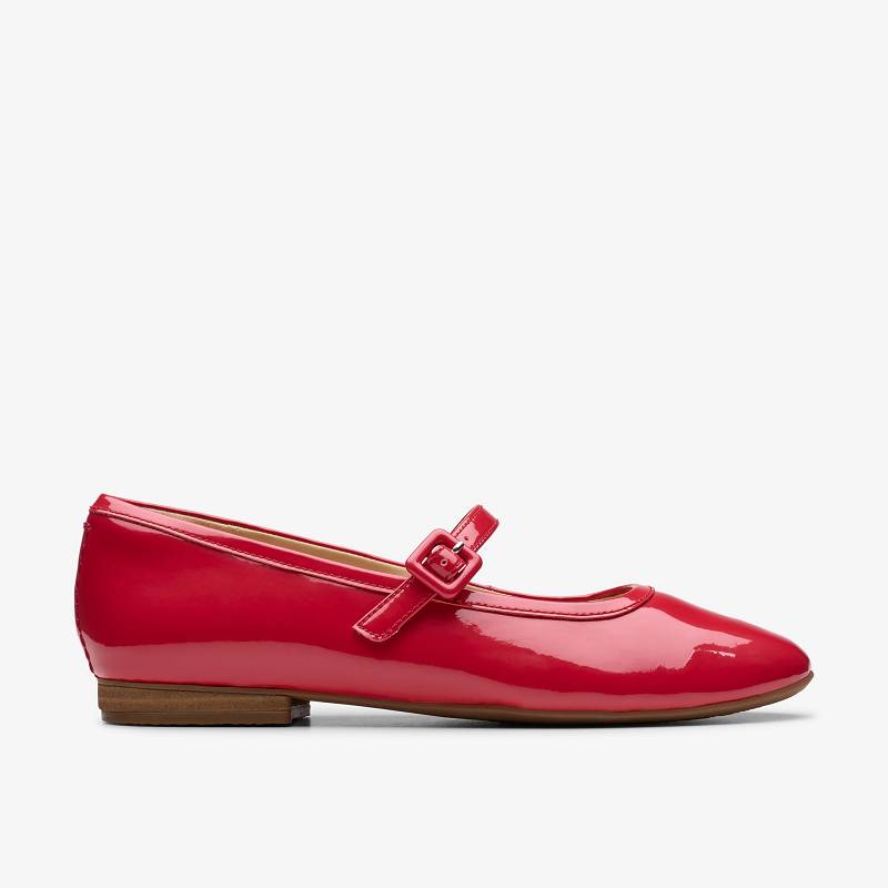 Red Patent Clarks Fawna Sky | CLKS-85007