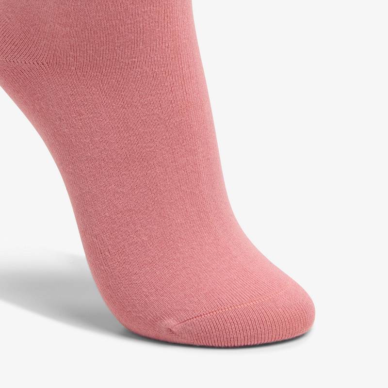 Salmon Clarks Solid Dress Crew Sock | CLKS-84632