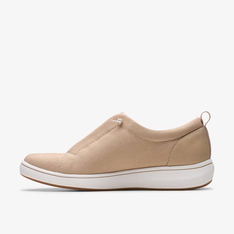 Sand Clarks Breeze Sky Lace | CLKS-84850