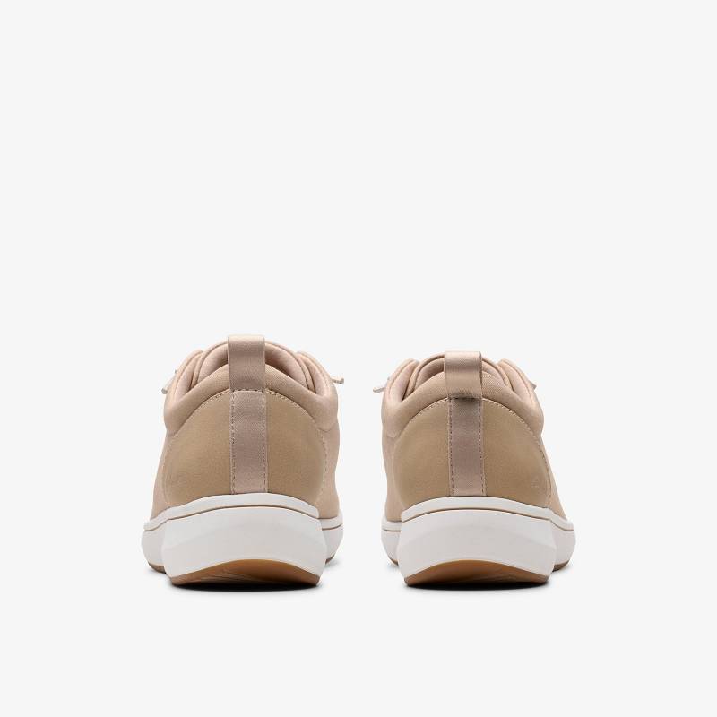 Sand Clarks Breeze Sky Lace | CLKS-84850