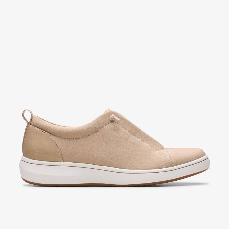 Sand Clarks Breeze Sky Lace | CLKS-84850