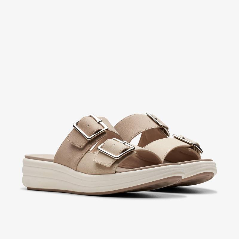 Sand Combination Clarks Drift Buckle | CLKS-84927