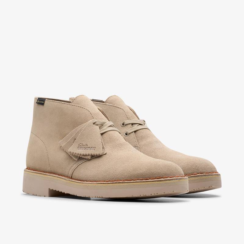 Sand Suede Clarks Desert Boot Gore-Tex | CLKS-84610