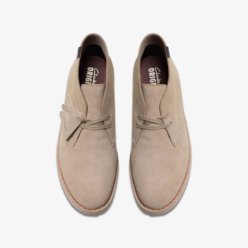 Sand Suede Clarks Desert Boot Gore-Tex | CLKS-84610