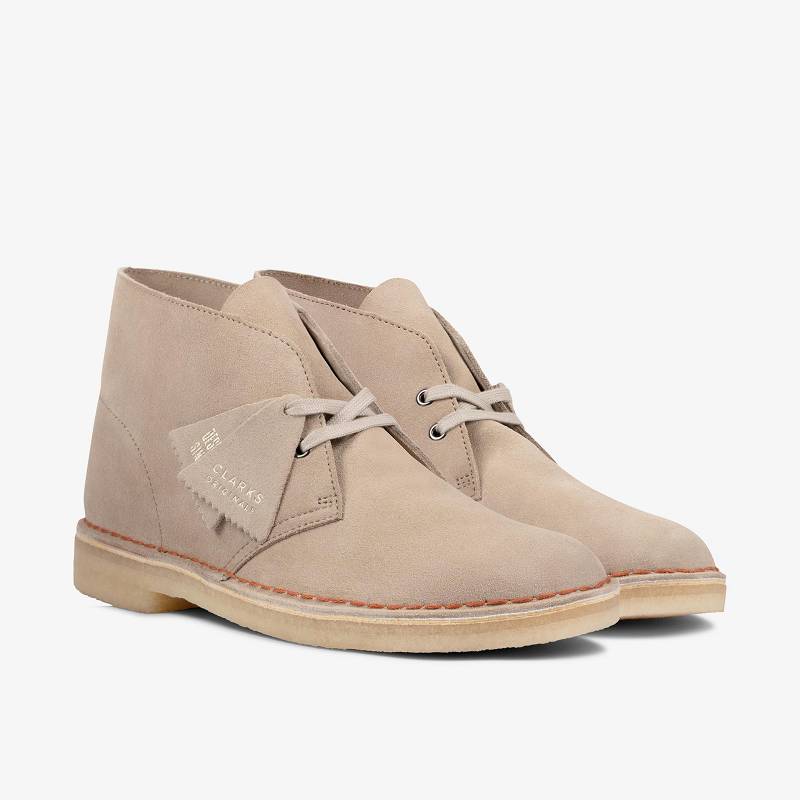 Sand Suede Clarks Desert Boot | CLKS-84465